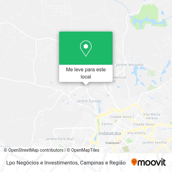 Lpo Negócios e Investimentos mapa