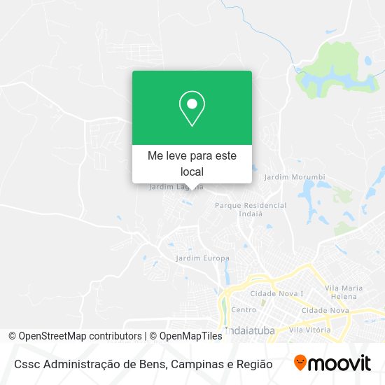 Cssc Administração de Bens mapa