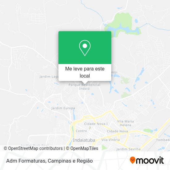 Adm Formaturas mapa