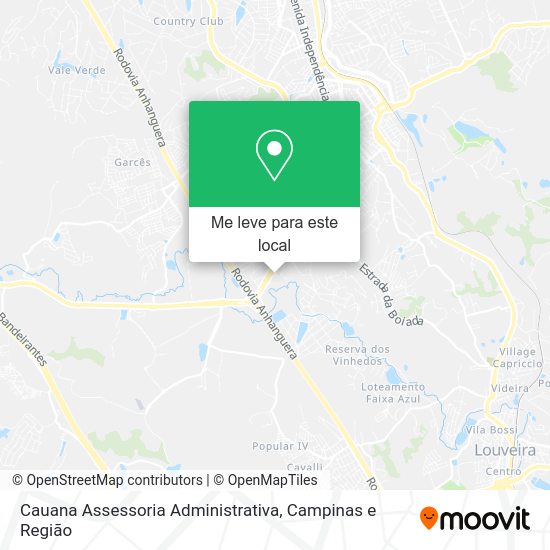 Cauana Assessoria Administrativa mapa