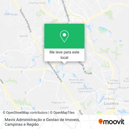 Mavis Administração e Gestao de Imoveis mapa