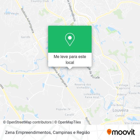 Zena Empreendimentos mapa