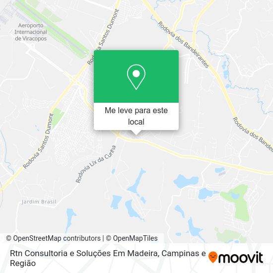 Rtn Consultoria e Soluções Em Madeira mapa