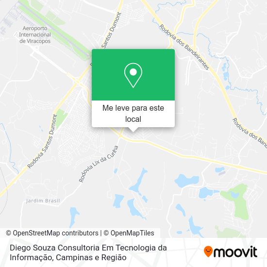 Diego Souza Consultoria Em Tecnologia da Informação mapa
