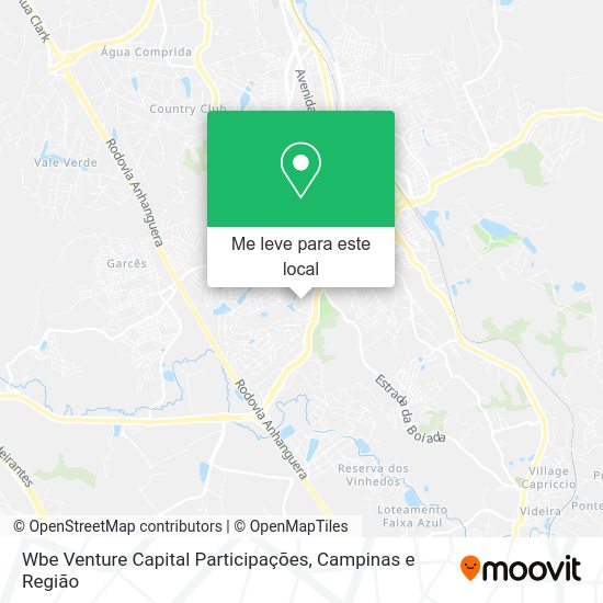 Wbe Venture Capital Participações mapa