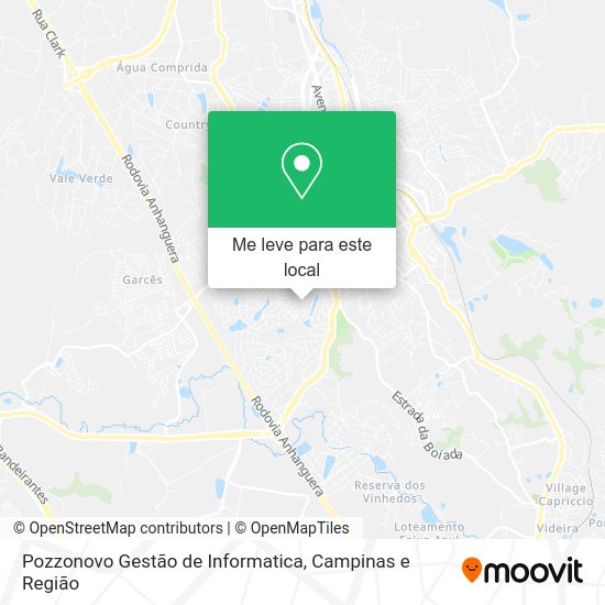 Pozzonovo Gestão de Informatica mapa