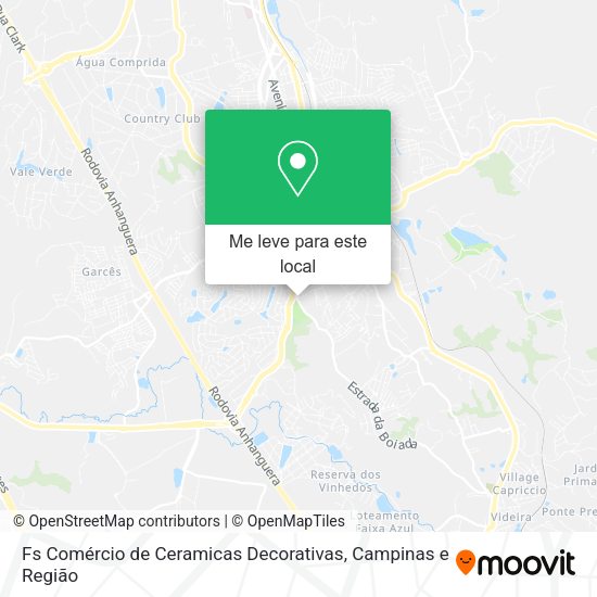 Fs Comércio de Ceramicas Decorativas mapa