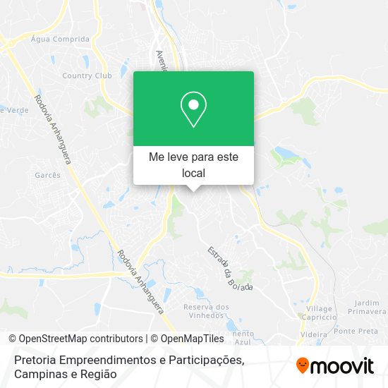 Pretoria Empreendimentos e Participações mapa