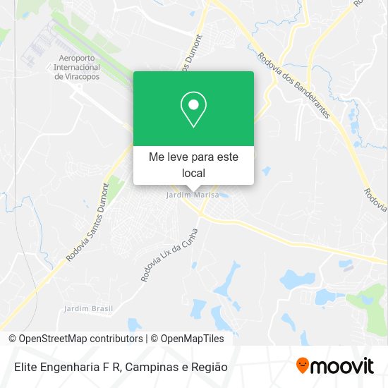 Elite Engenharia F R mapa