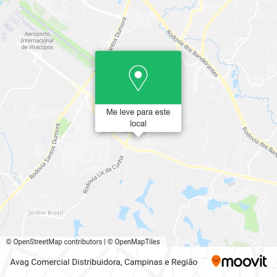Avag Comercial Distribuidora mapa