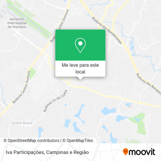 Iva Participações mapa
