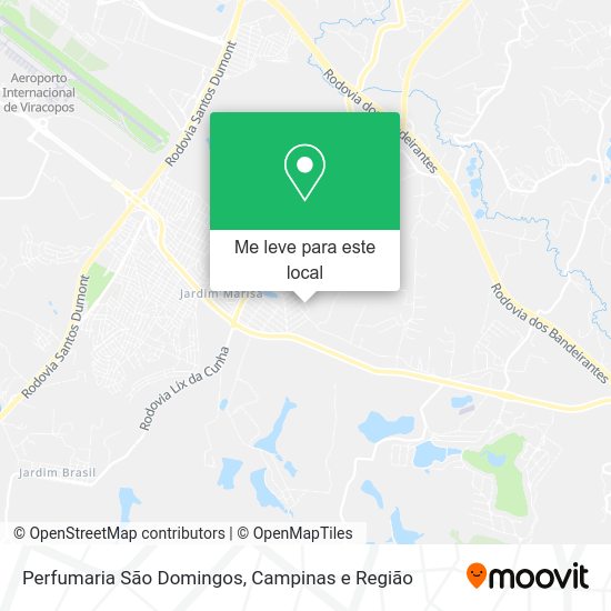 Perfumaria São Domingos mapa