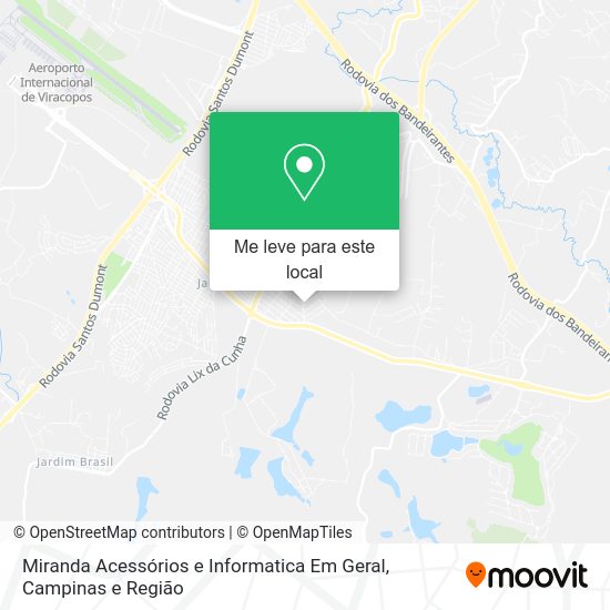 Miranda Acessórios e Informatica Em Geral mapa
