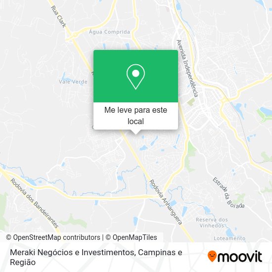 Meraki Negócios e Investimentos mapa