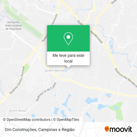 Dm Construções mapa