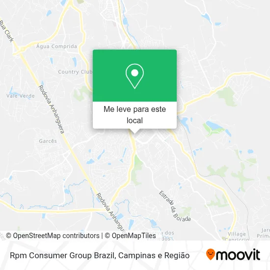 Rpm Consumer Group Brazil mapa
