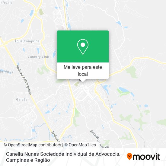 Canella Nunes Sociedade Individual de Advocacia mapa