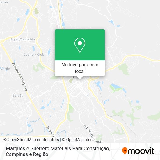 Marques e Guerrero Materiais Para Construção mapa