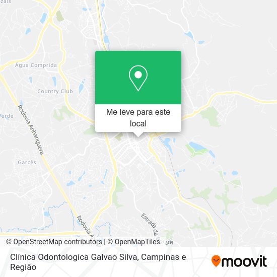 Clínica Odontologica Galvao Silva mapa