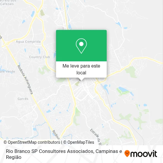 Rio Branco SP Consultores Associados mapa