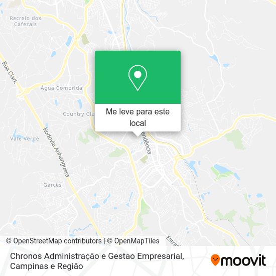 Chronos Administração e Gestao Empresarial mapa