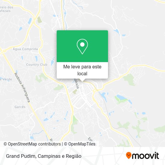 Grand Pudim mapa