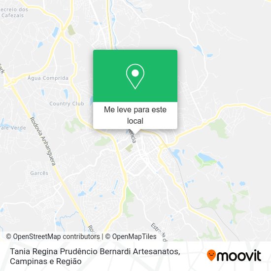 Tania Regina Prudêncio Bernardi Artesanatos mapa