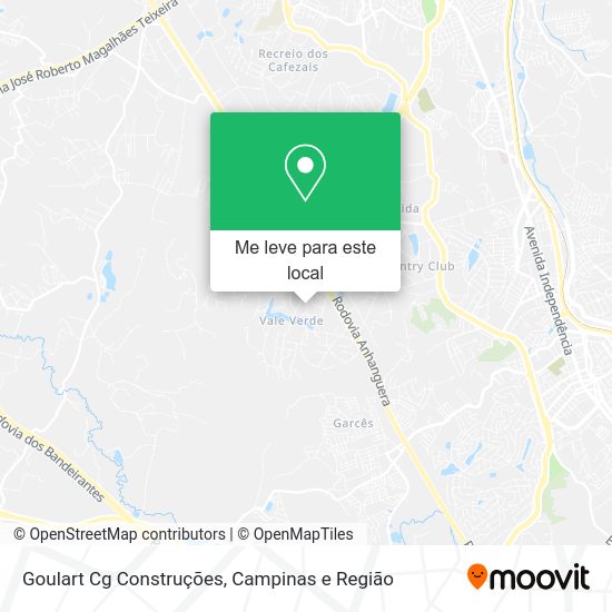 Goulart Cg Construções mapa