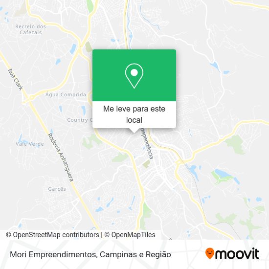 Mori Empreendimentos mapa