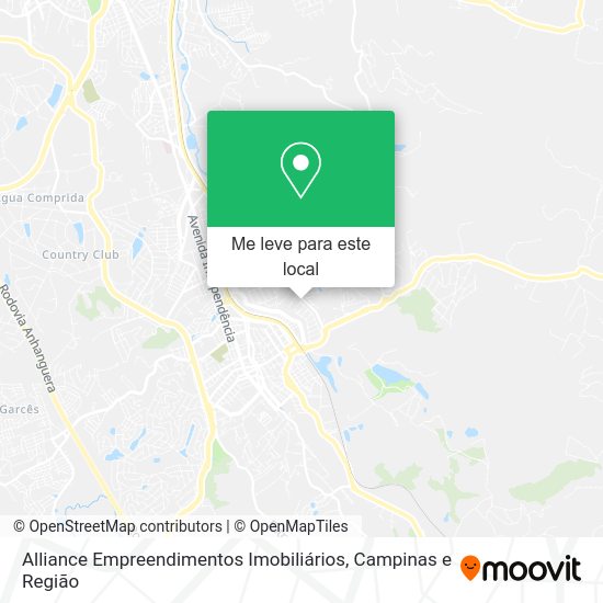 Alliance Empreendimentos Imobiliários mapa