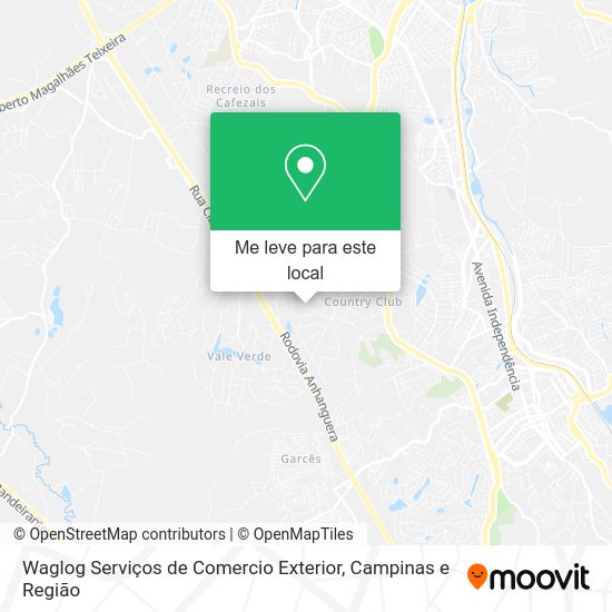 Waglog Serviços de Comercio Exterior mapa