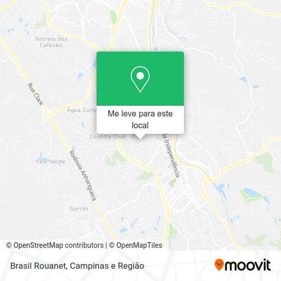 Brasil Rouanet mapa