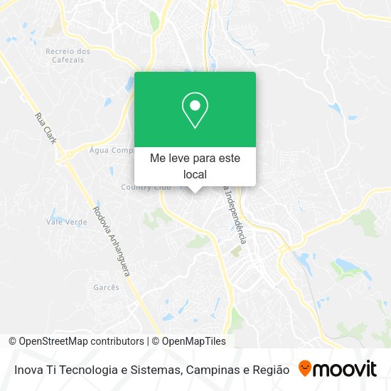 Inova Ti Tecnologia e Sistemas mapa