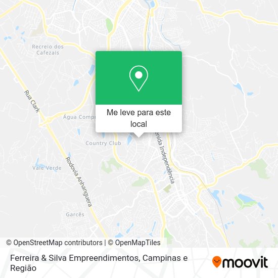 Ferreira & Silva Empreendimentos mapa