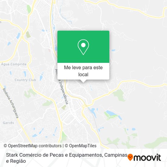 Stark Comércio de Pecas e Equipamentos mapa