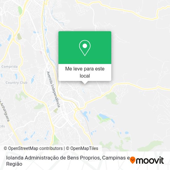 Iolanda Administração de Bens Proprios mapa