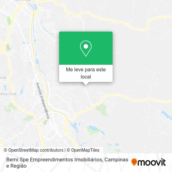 Bemi Spe Empreendimentos Imobiliários mapa