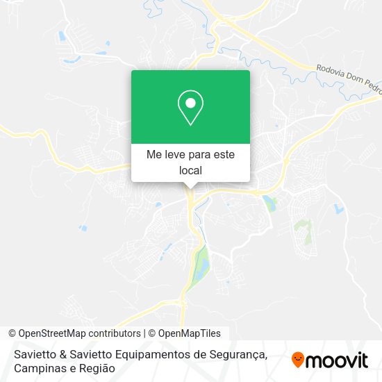 Savietto & Savietto Equipamentos de Segurança mapa