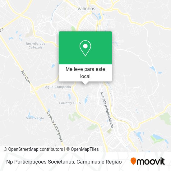 Np Participações Societarias mapa