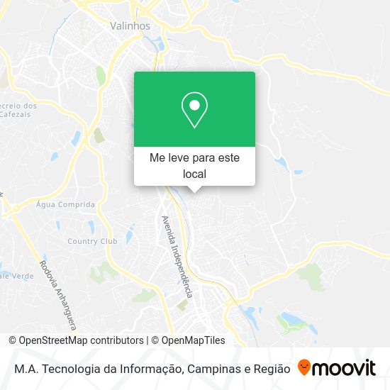 M.A. Tecnologia da Informação mapa