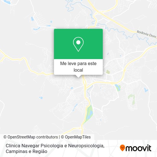Clínica Navegar Psicologia e Neuropsicologia mapa