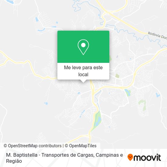 M. Baptistella - Transportes de Cargas mapa