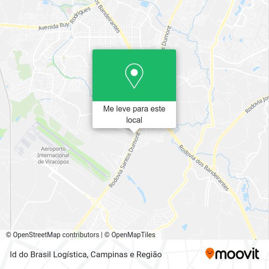 Id do Brasil Logística mapa