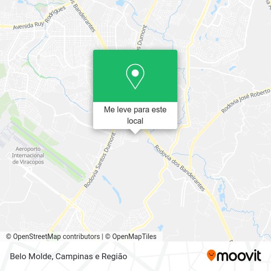 Belo Molde mapa