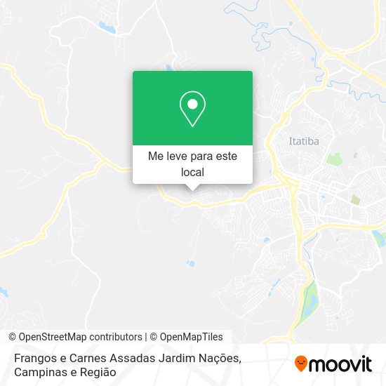 Frangos e Carnes Assadas Jardim Nações mapa