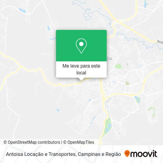 Antoisa Locação e Transportes mapa