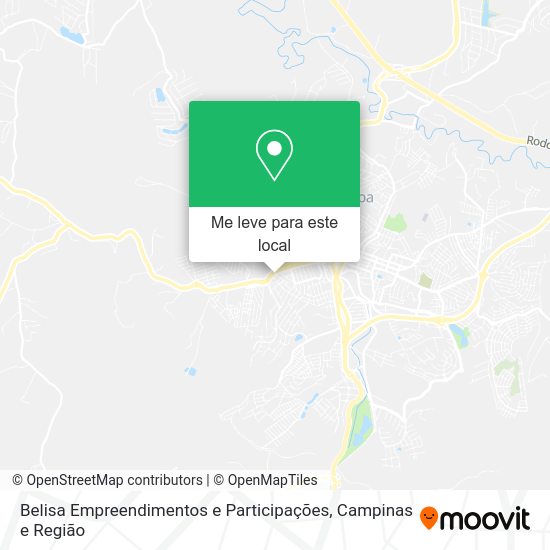 Belisa Empreendimentos e Participações mapa