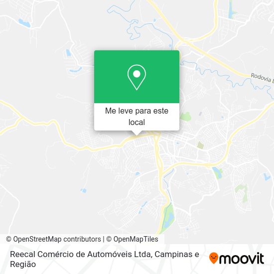 Reecal Comércio de Automóveis Ltda mapa