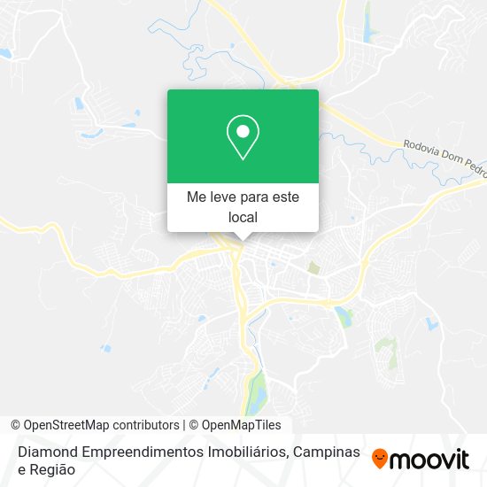 Diamond Empreendimentos Imobiliários mapa