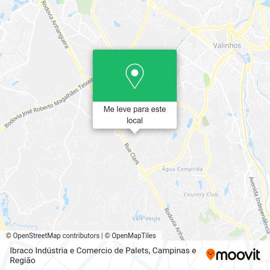 Ibraco Indústria e Comercio de Palets mapa